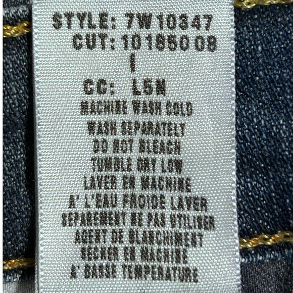 Lucky Brand Dungaree L.A. CA Women's‎ Sundown Flared Jeans Size 8/29 - Picture 5 of 8